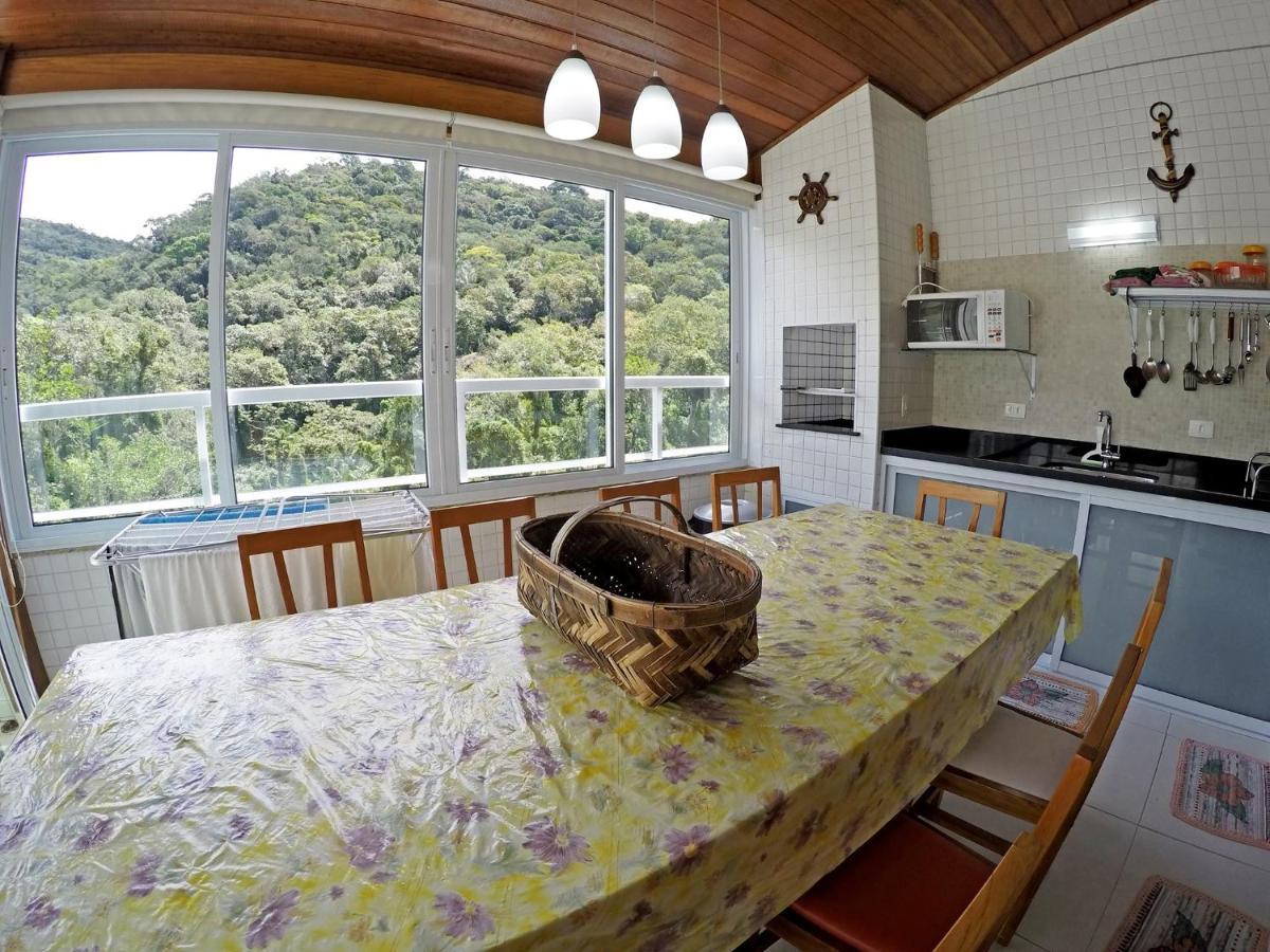 Cobertura Ubatuba para famílias - até 12 pessoas Esterno foto